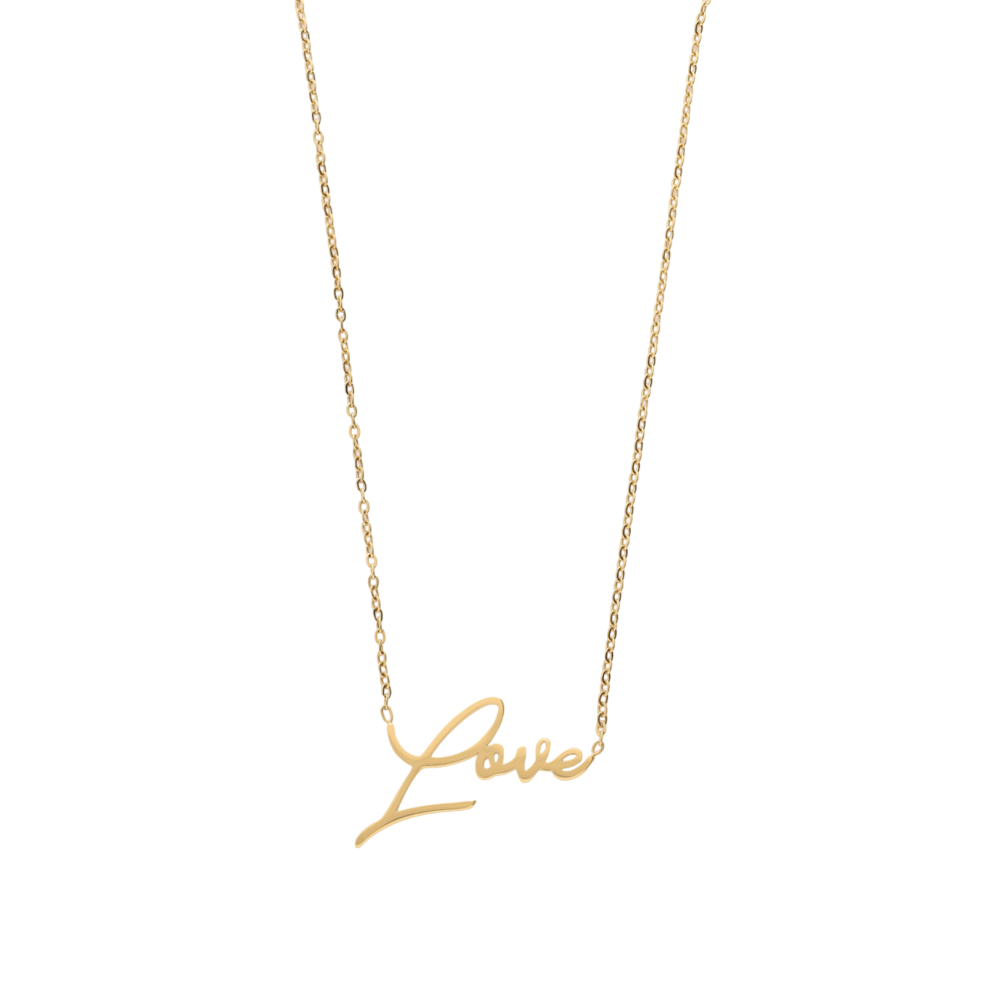 My Jewellery BOLD LOVE NECKLACE - GOLD