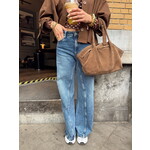 EVINA WIDE LEG JEANS - MID BLUE LOTZ & LOT EVINA WIDE LEG JEANS - MID BLUE