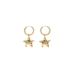My Jewellery BOLD STAR EARRINGS - GOLD