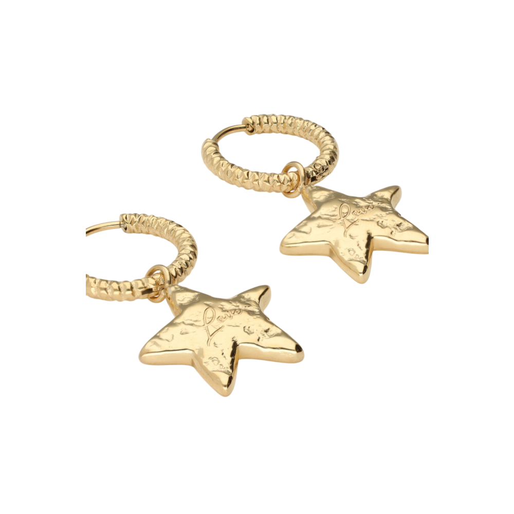 My Jewellery BOLD STAR EARRINGS - GOLD