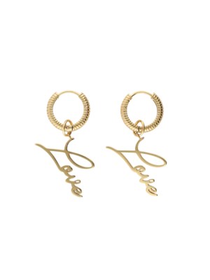 My Jewellery BOLD LOVE EARRINGS - GOLD