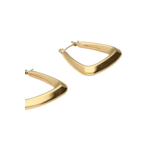 My Jewellery BOLD SMALL TRIANGLE EARRINGS - GOLD