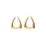 My Jewellery BOLD LARGE TRIANGLE EARRINGS - GOLD