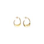 My Jewellery BOLD OVAL OPEN EARRINGS - GOLD