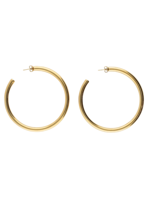 My Jewellery BOLD STATEMENT BASIC LARGE EARRINGS - GOLD