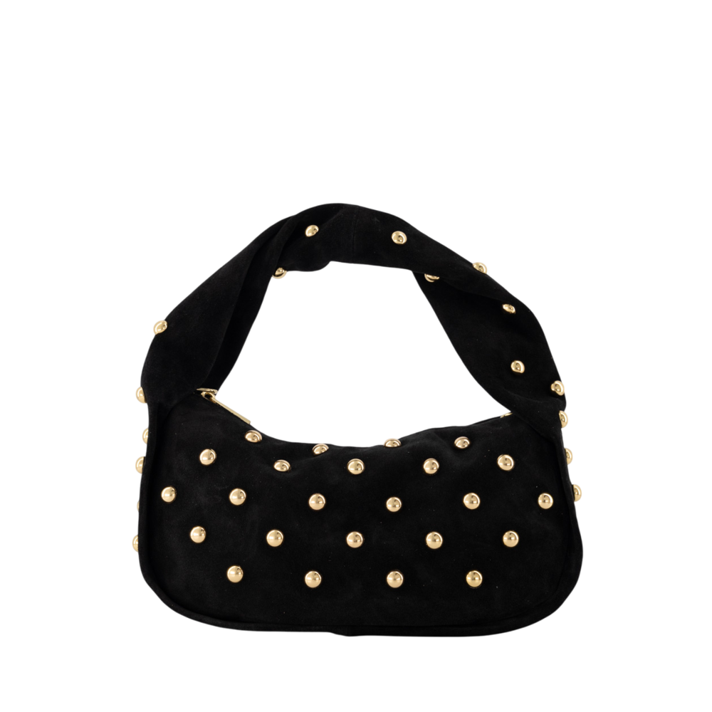 LOTZ & LOT LOTTIE SUEDE BAG - BLACK