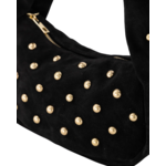 LOTZ & LOT LOTTIE SUEDE BAG - BLACK