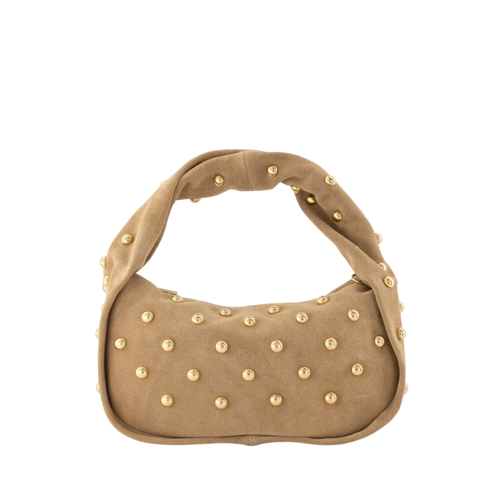 LOTZ & LOT LOTTIE SUEDE BAG - SAND
