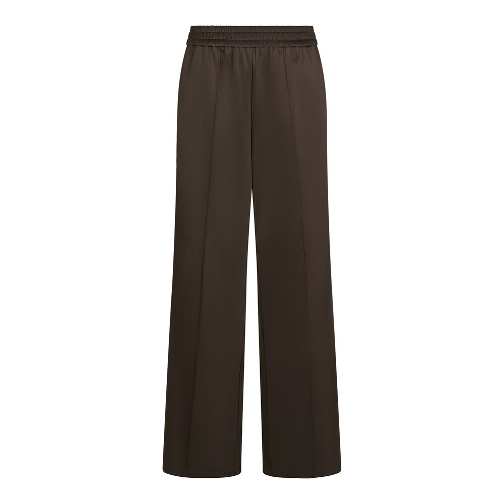 Neo Noir PUGGY TRACK SUIT PANTS - DARK BROWN