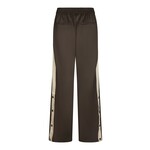 Neo Noir PUGGY TRACK SUIT PANTS - DARK BROWN