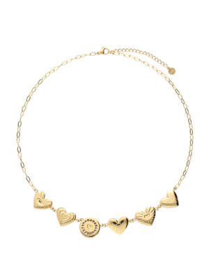 My Jewellery ICONIC THICK HEART NECKLACE - GOLD