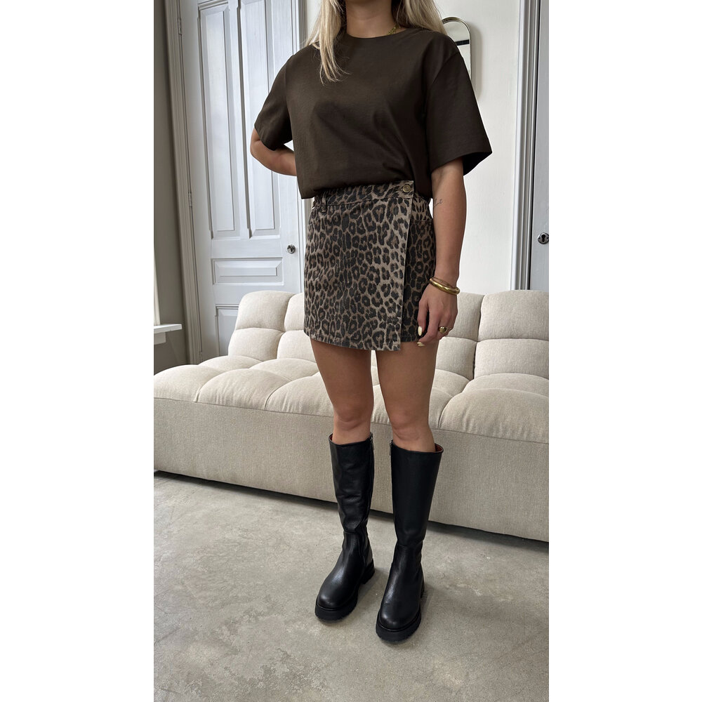 LOTZ & LOT MARA SKORT - BROWN