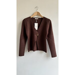 LOTZ & LOT VIVIAN CARDIGAN - BROWN