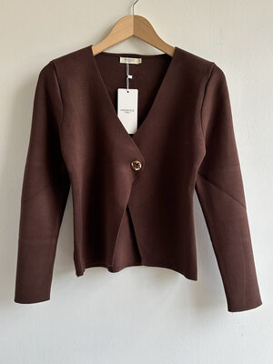 LOTZ & LOT VIVIAN CARDIGAN - BROWN