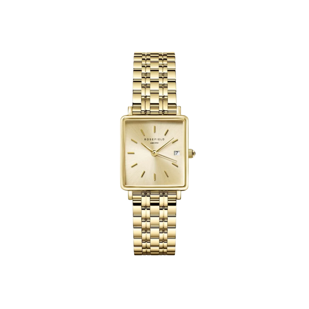 BOXY XS WATCH - CHAMPAGNE Rosefield BOXY XS WATCH - CHAMPAGNE