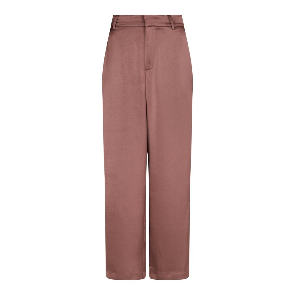 EMMETT HEAVY SATEEN PANTS - DARK ROSE Neo Noir EMMETT HEAVY SATEEN PANTS - DARK ROSE
