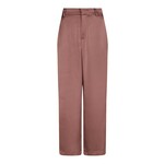 EMMETT HEAVY SATEEN PANTS - DARK ROSE Neo Noir EMMETT HEAVY SATEEN PANTS - DARK ROSE