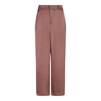 EMMETT HEAVY SATEEN PANTS - DARK ROSE