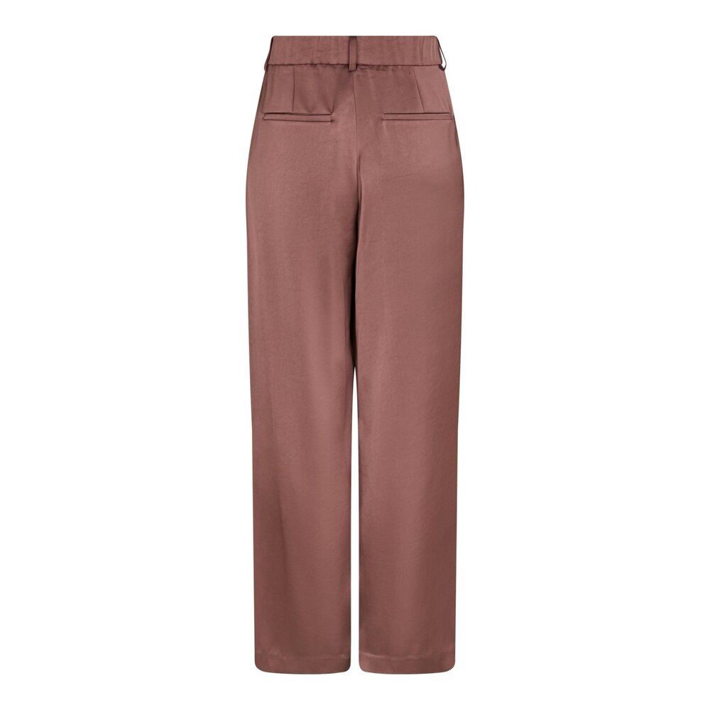 EMMETT HEAVY SATEEN PANTS - DARK ROSE Neo Noir EMMETT HEAVY SATEEN PANTS - DARK ROSE