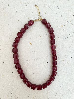 By Jam BO NECKLACE - BORDEAUX By Jam BO NECKLACE - BORDEAUX