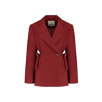 Harper & Yve ANINA BLAZER - WINE BERRY