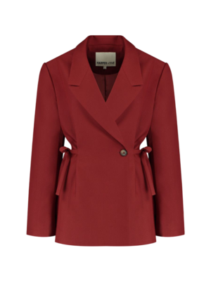 Harper & Yve ANINA BLAZER - WINE BERRY