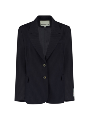 Harper & Yve ANNA BLAZER - STRIPE BLACK VINTAGE
