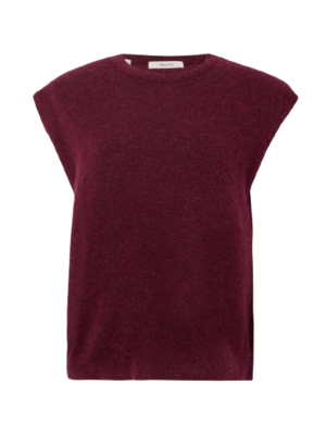 Selected Femme LULU SL KNIT - BORDEAUX