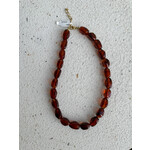 BO NECKLACE - LIGHT BROWN By Jam BO NECKLACE - LIGHT BROWN