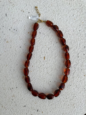 By Jam BO NECKLACE - LIGHT BROWN By Jam BO NECKLACE - LIGHT BROWN