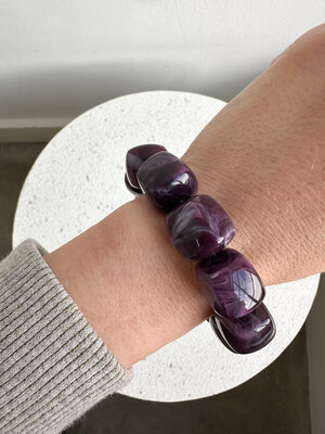 By Jam BO BRACELET - DARK PURPLE
