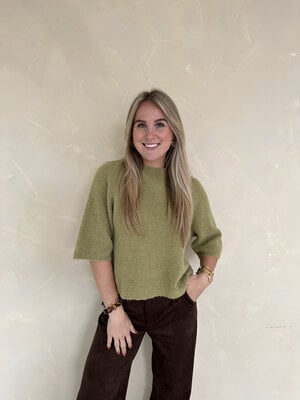 LOTZ & LOT MOISY KNIT - OLIVE