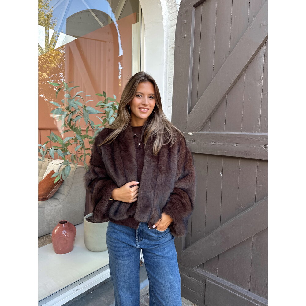 LOTZ & LOT MAX COAT - BROWN