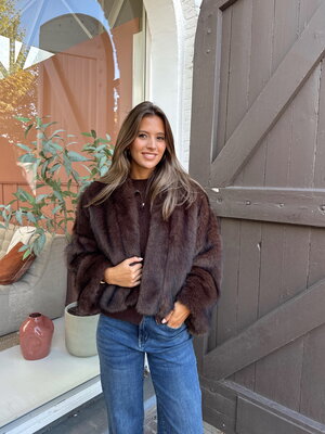 LOTZ & LOT MAX COAT - BROWN