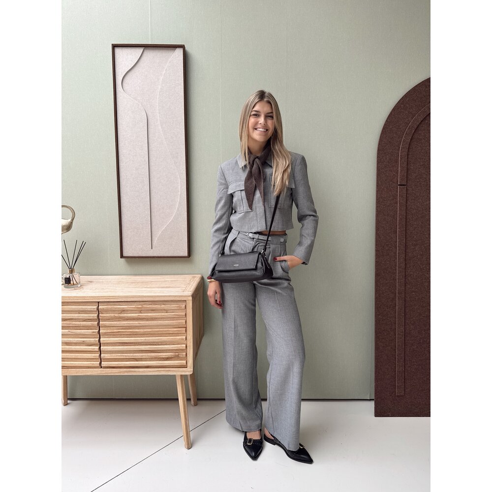 LIZZY PANTS - GREY LOTZ & LOT LIZZY PANTS - GREY