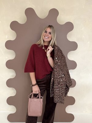 LOTZ & LOT MOISY KNIT - BORDEAUX