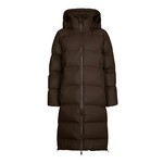 VIVIANA PUFFER JACKET - DARK BROWN Neo Noir VIVIANA PUFFER JACKET - DARK BROWN