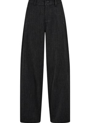 co'couture SUSIE BARREL PANTS - DARK GREY