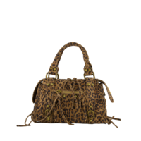 RINA SUEDE BAG - LEOPARD
