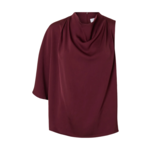 Selected Femme LAURINA ONE SHOULDER COWL TOP - FIG
