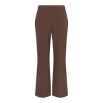 Moss Copenhagen CAYA CHANA STRAIGHT PANTS - HOT FUDGE