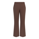 Moss Copenhagen CAYA CHANA STRAIGHT PANTS - HOT FUDGE
