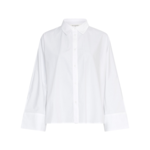 Moss Copenhagen NATALIA ZENIKA BOXY SHIRT - BRIGHT WHITE