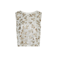MAGNOLIA TOP - SILVER/T COCO