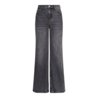 SOLIA ADA WIDE JEANS - BLACK GREY WASH