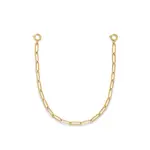 Le Veer PAPERCLIP LAYER CHAIN - GOLD