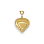 Le Veer MEDIUM HEART CHARM - GOLD