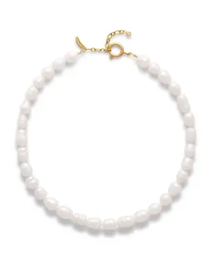 Le Veer CLOUDY PEARL NECKLACE - WHITE