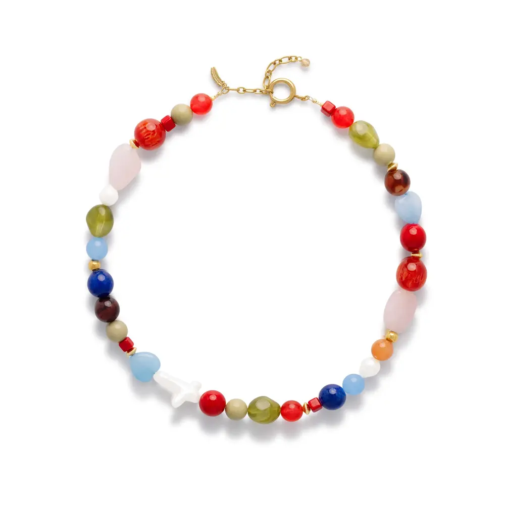 Le Veer DREAMCATCHER NECKLACE - MULTICOLOR