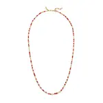 Le Veer HALO NECKLACE - RED